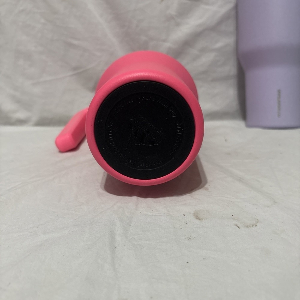 2 Hydrapeak Voyager 40 oz Tumbler Hot Pink &‎ Purple Handle Straw Lid Water - Picture 5 of 13